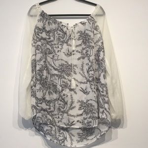 Mystree Peasant Blouse